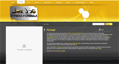 Desktop Screenshot of fitnessformula.ee